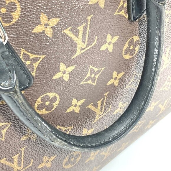 LOUIS VUITTON Authentic Black Monogram Canvas Bag - Picture 12 of 16